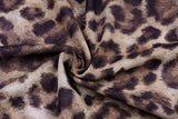 Leopard Mesh Mini Slip Dress